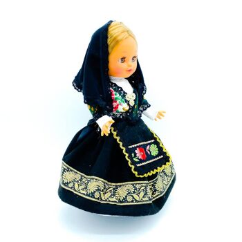 Poupée de collection de 35 cm. robe régionale typique Leonesa Maragata (León) fabriquée en Espagne par Folk Crafts Dolls. (SKU: 336) 2
