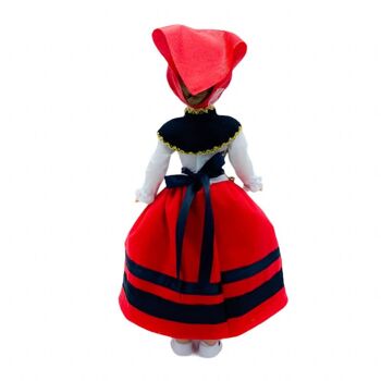Poupée Sintra de 40 cm avec robe régionale galicienne (Galice) édition spéciale limitée. Fabriqué en Espagne. - Collection complète de poupées (SKU : 404) 5