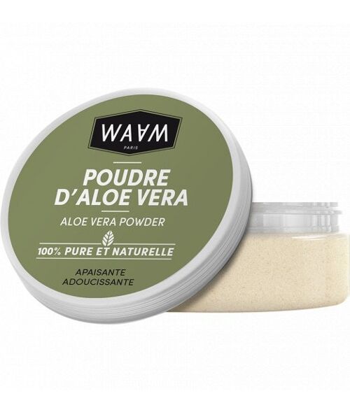 WAAM Cosmetics – Poudre d'Aloe Vera 20g