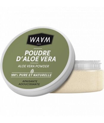 WAAM Cosmetics – Poudre d'Aloe Vera 20g 1