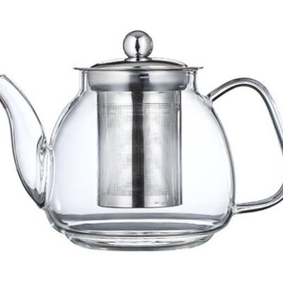 700ML GLASS TEAPOT + STAINLESS STEEL INFUSER
