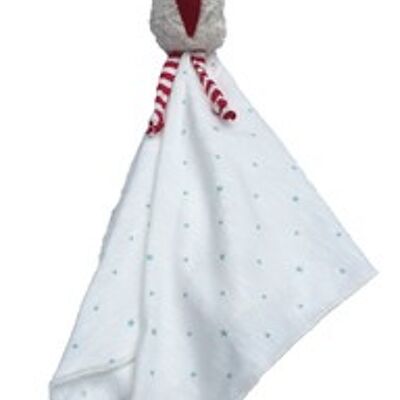 Bio / eco comfort blanket Stork grabbing toy, STU-60