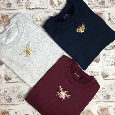 Gold Bee sweatshirt , grey