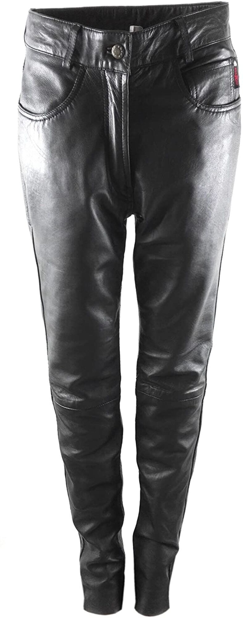 Pantalon piel online moto