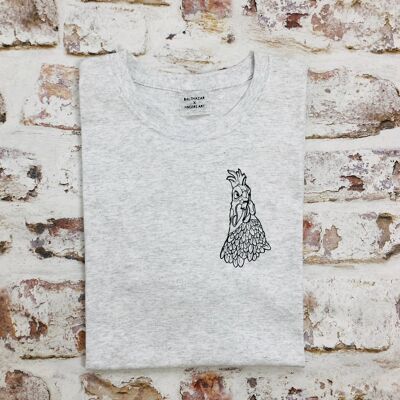 Mini Chicken t-shirt , grey