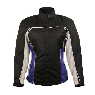 KENROD Chaqueta de Motorista con Protecciones de Mujer Chaqueta para Moto de Cordura