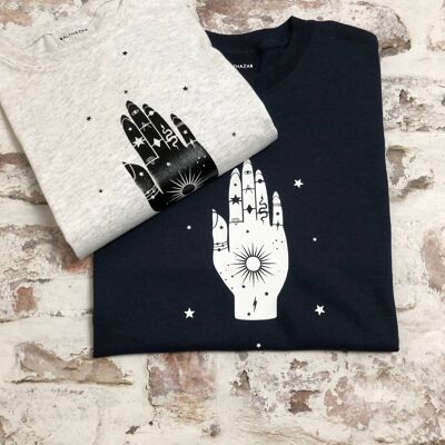 Palm t-shirt , Navy