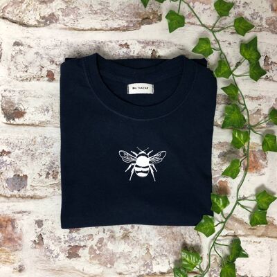 White Bee t-shirt , Black