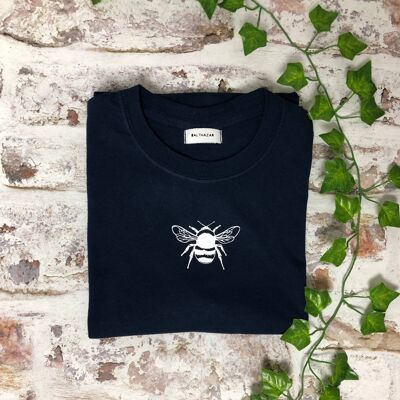 White Bee t-shirt , Black