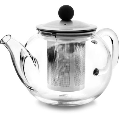 1000ML GLASS TEAPOT + STAINLESS STEEL INFUSER