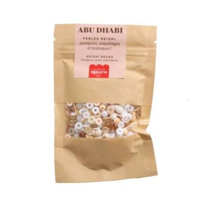 Mélange de perles heishi et de breloques - Abu Dhabi (291015)