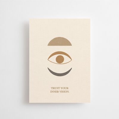 Trust your inner vision - Mini card