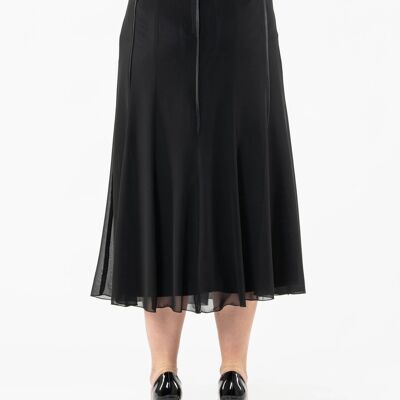 Long cloche skirt (calf height)