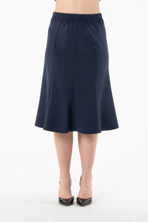Cloche skirt (Flounce) with elastic at waist