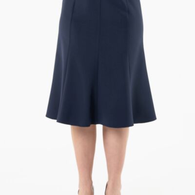 Cloche skirt (Flounce) with elastic at waist