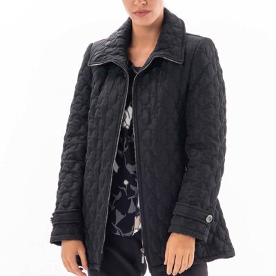 Capitone Quilted Jacket Zipper Front