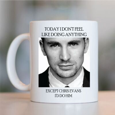 Yo haría Chris Evans Taza