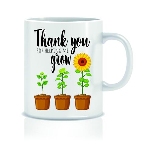 Thank you for helping me grow - Mugs - KMUG-06