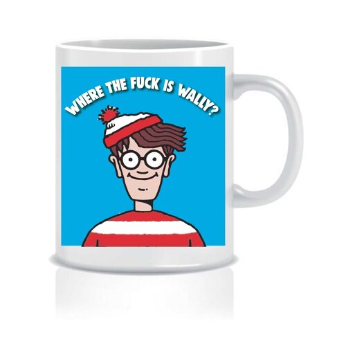 Where the fuck is wally? - Mugs - CMUG37