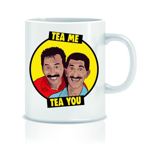 3 x Chuckle brothers mug - Tea me, tea you - Mugs - CMUG09