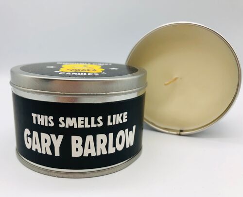 3 x Wanky Candle Tin -This Candle Smells Of Gary Barlow