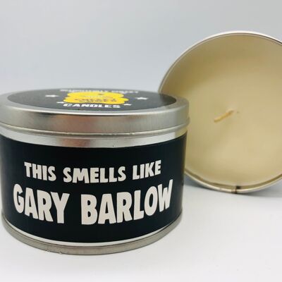3 x Wanky Candle Tin -This Candle Smells Of Gary Barlow