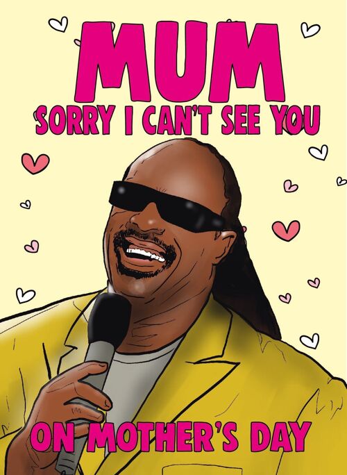 Mothers Day Card - Stevie Wonder - M97