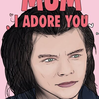 Mothers Day Card - Harry Styles - M95