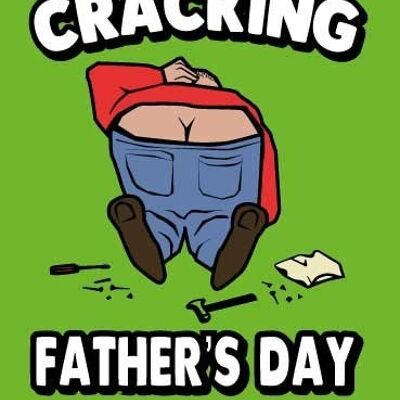 6 x Fathers Day Cards -Have a Cracking Father's Day - F147
