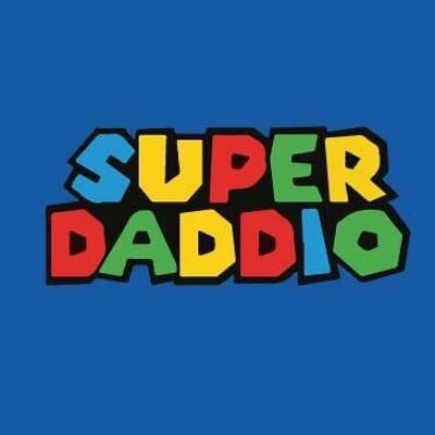 6 x Fathers Day Cards - Super Dadio - F136