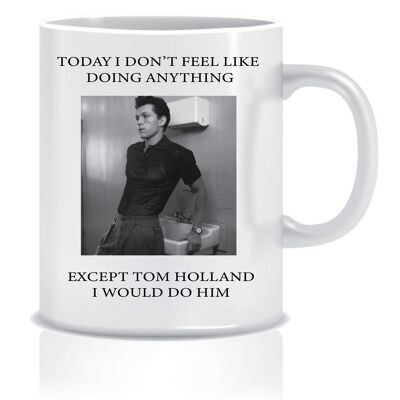 Tazza regalo novità Tom Holland Mug Il suo regalo rubacuori di celebrità femminile per lei