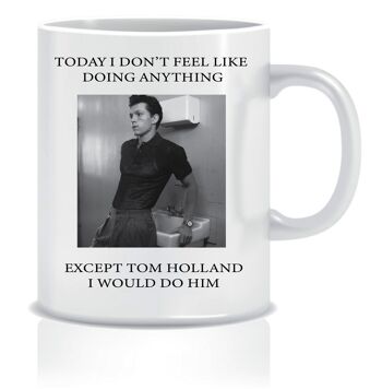 Tom Holland Mug nouveauté cadeau mug son cadeau de célébrité féminine Heartthrob pour elle