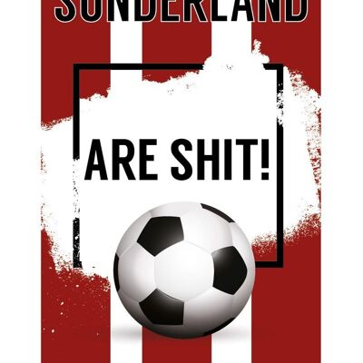6 x Football Cards - Sunderland are Sh*t