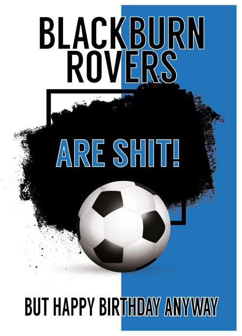 6 x Football Cards - Blackburn Rovers F.C are Sh*t