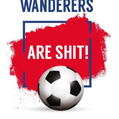 6 x Football Cards - I Bolton Wanderers sono una merda