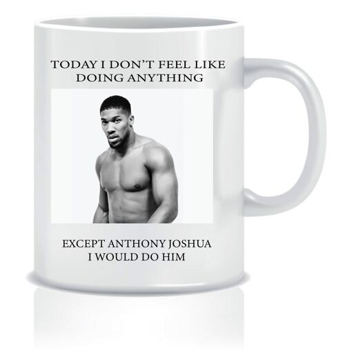 Anthony Joshua Mug - Novelty Gift Mug Her Female Celebrity Heartthrob Gift For Her