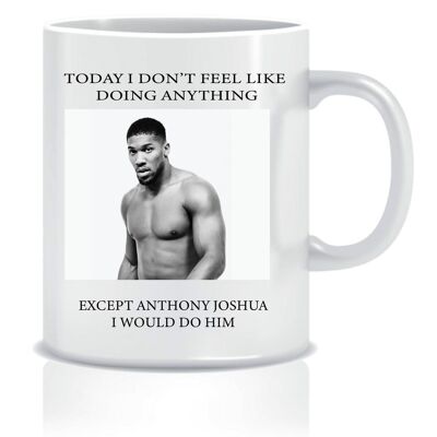 Taza de Anthony Joshua, regalo novedoso, regalo de su celebridad femenina, regalo para ella