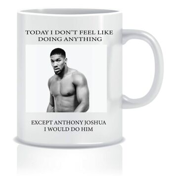 Mug Anthony Joshua - Mug cadeau fantaisie pour elle