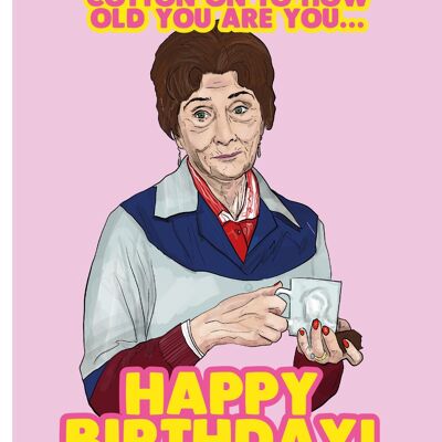 6 x Birthday Cards - Hope they don’t cotton on to how old you are - IN166