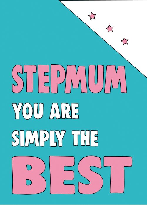 6 x Birthday Cards - Stepmum you are simply the best - STEP03