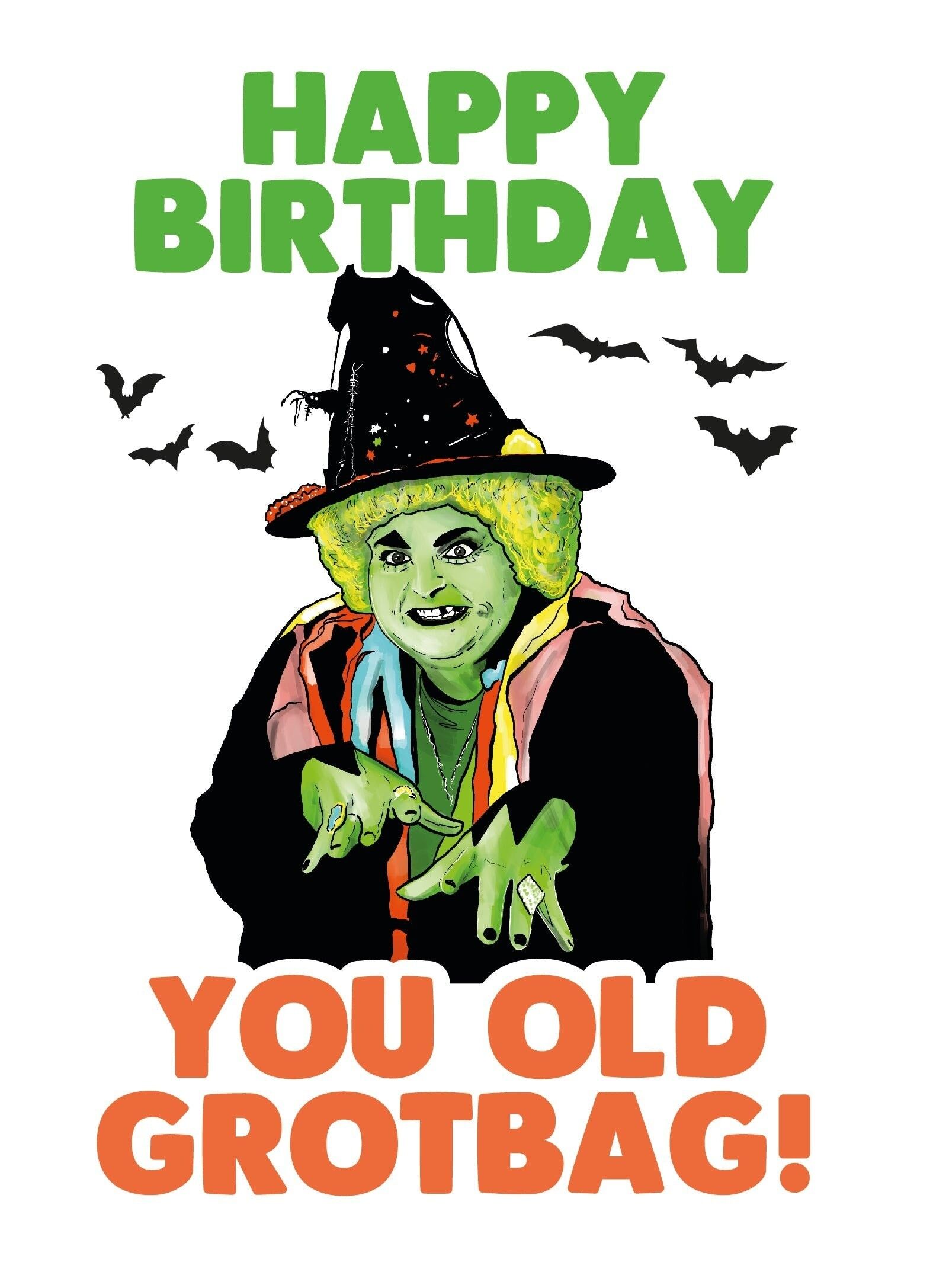 Buy wholesale 6 x Birthday Cards - Happy Birthday you old
