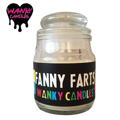3 x Wanky Candle Kleines Glas – Fanny Farts – WC08