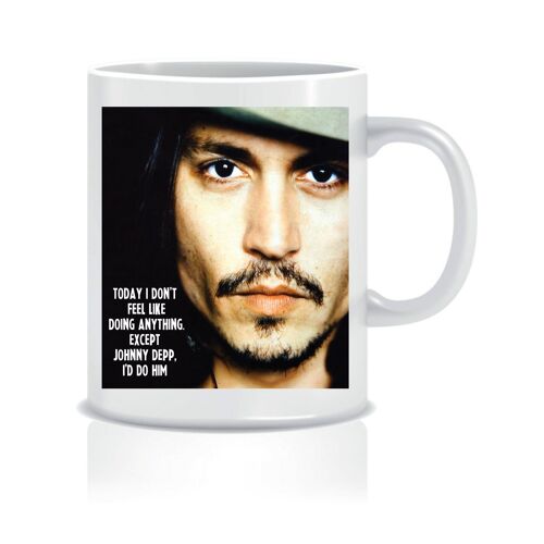 I would do mug - Johnny Depp