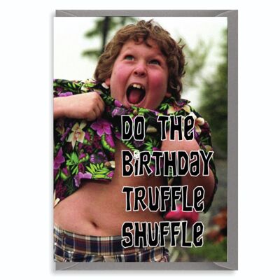 6 x Tarjetas de Cumpleaños -Truffle Shuffle - Chunk - C443