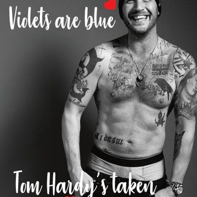 6 x Anniversary Cards - Tom Hardy - A23