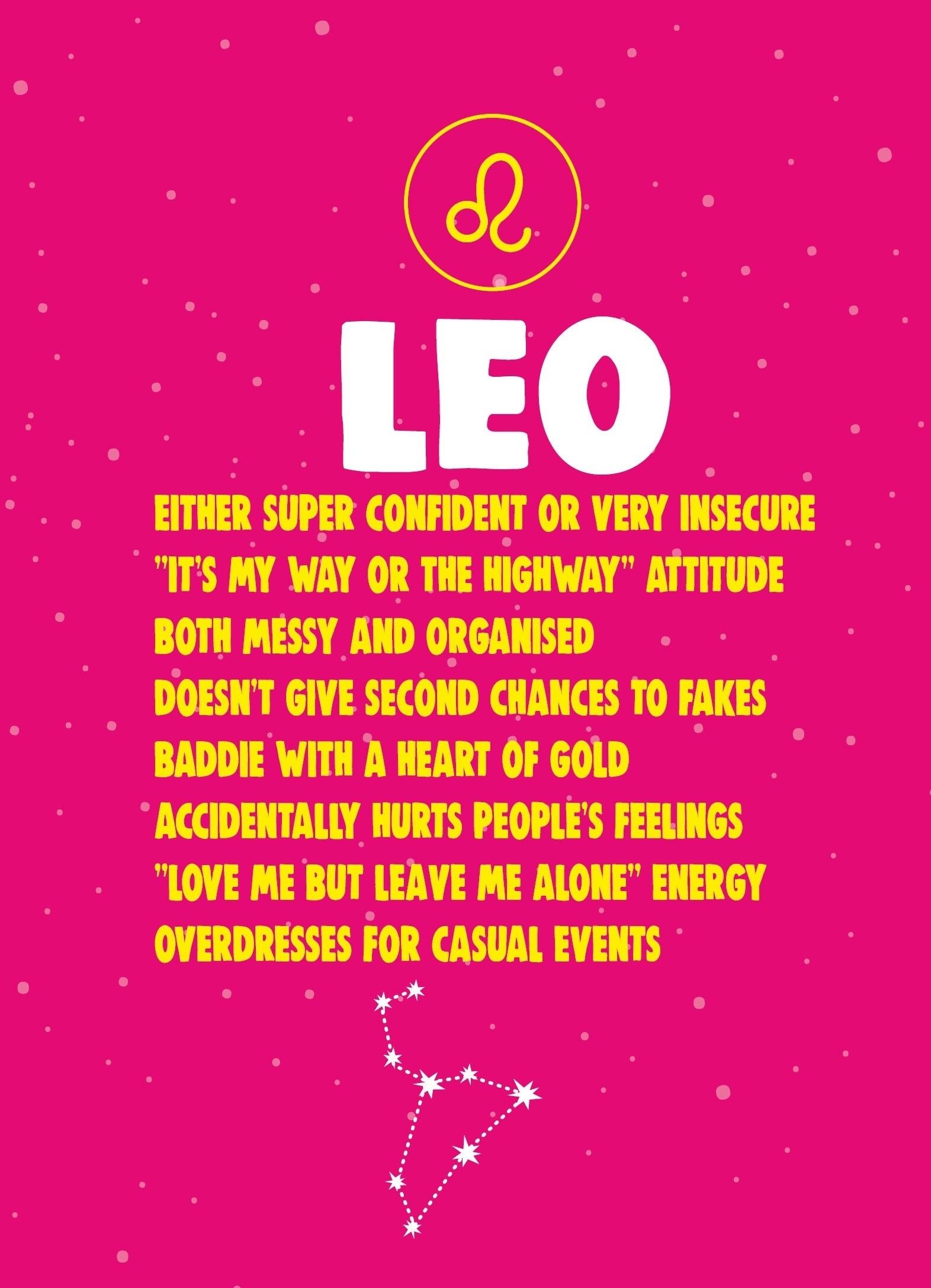 Kaufen Sie 6 x Geburtstagskarten ASTROLOGIE LEO zu Großhandelspreisen