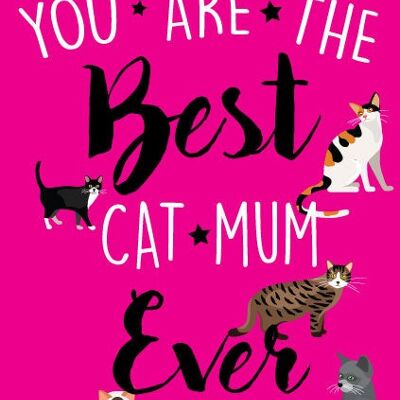 Cat Mum - Tarjeta Día de la Madre - M3