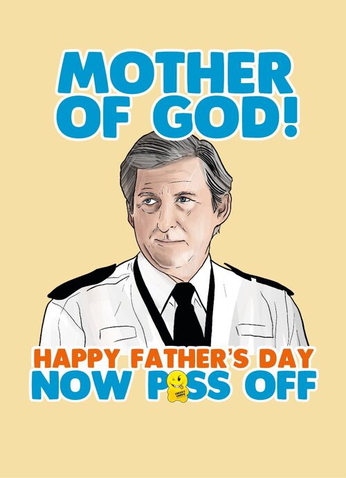 6 x Fathers Day Cards - Line Of Duty - Mother of God - F118