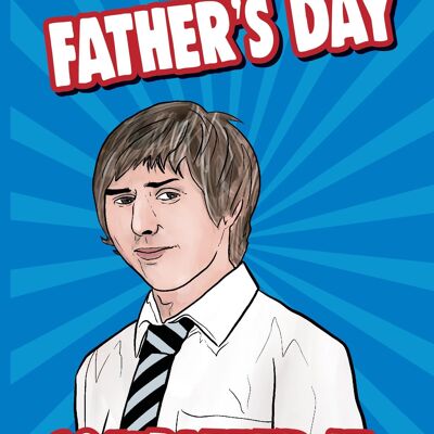 6 x Fathers Day Cards - Jay the Inbetweeners - Father's day completed it - F109