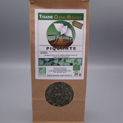 Té orgánico de ortiga / toronjil